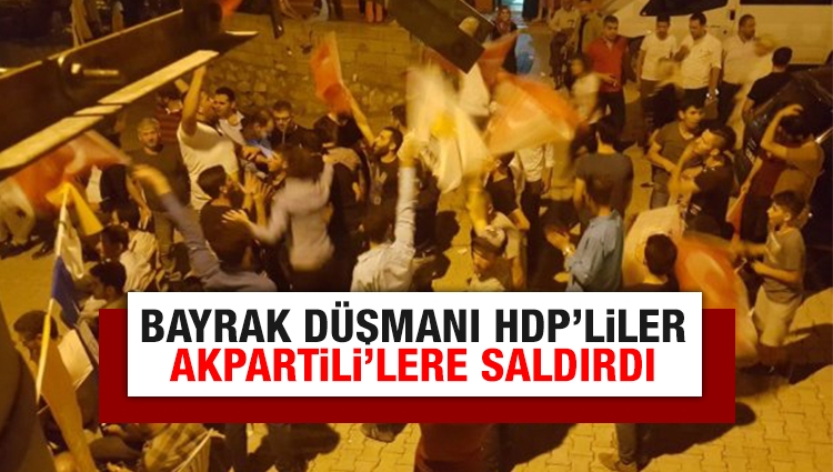 Mardin'de HDP'liler AK Partililere saldırdı: 8 yaralı