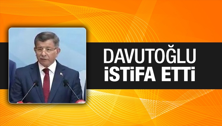 Davutoğlu AK Parti’den istifa etti: Veda ediyoruz