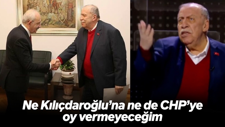 Yaşar Okuyan'dan liste tepkisi: Ne Kılıçdaroğlu'na ne de CHP'ye oy vermeyeceğim