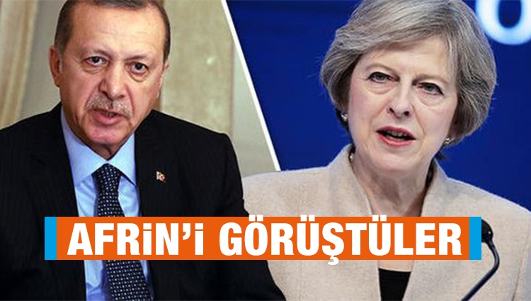 Son Dakika! Cumhurbaşkanı Erdoğan, İngiltere Başbakanı May ile Telefonda Görüştü