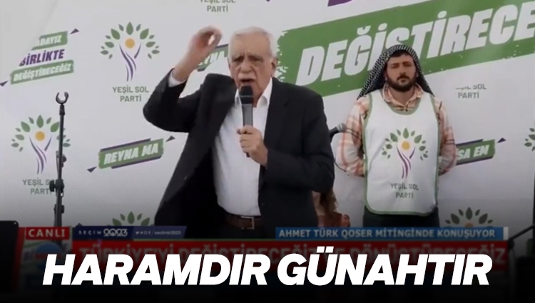 Ahmet Türk: AK Parti'ye ya da başka bir partiye oy vermek günahtır, haramdır