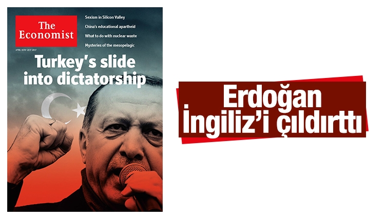 İngiliz Economist'ten Türkiye kayıyor kapağı