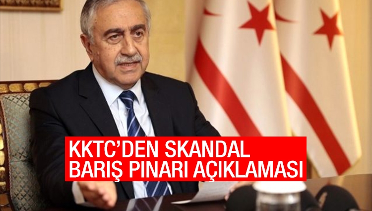 KKTC Cumhurbaşkanı: Barış Pınarı'nda akan su değil kandır
