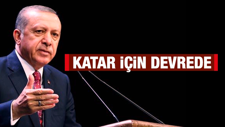 Son Dakika: Katar krizi ile ilgili Cumhurbaşkanı Erdoğan devreye girdi