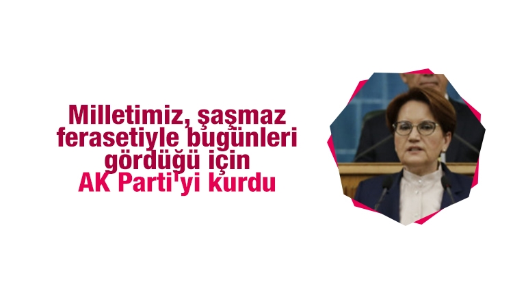 Meral Akşener'in 'AK Parti' gafı