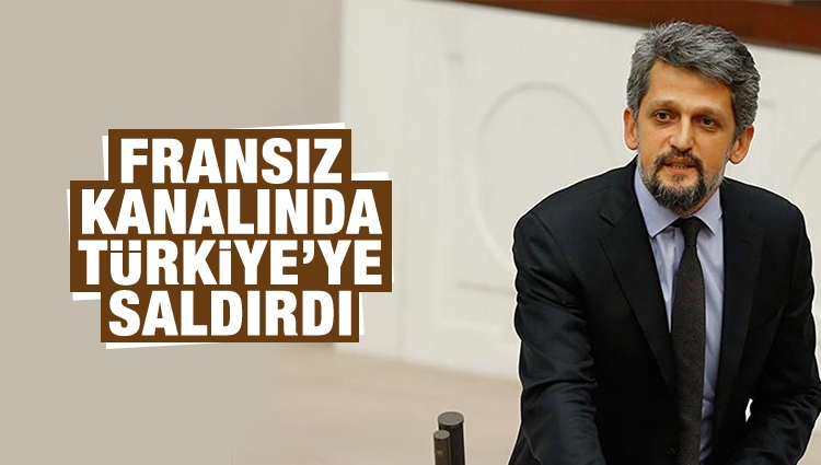 HDP'li Garo Paylan Fransız kanalında Türkiye'yi suçladı