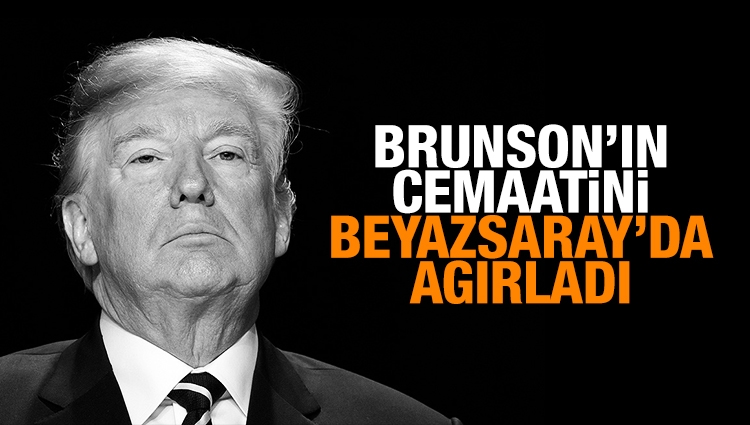 Trump: Brunson'ın serbest kalması için savaşıyoruz