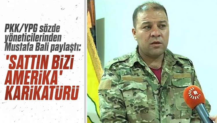 PKK/YPG yöneticisinden 'ABD sırtımızdan bıçakladı' paylaşımı