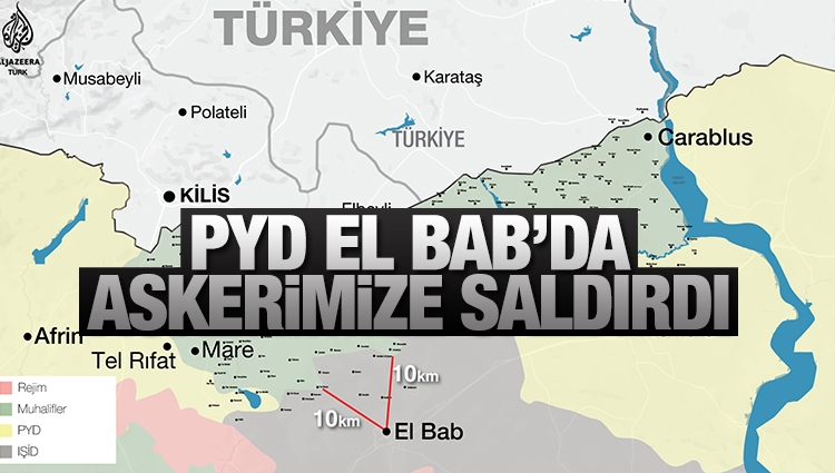 Son dakika: PYD Mümbiç'ten Türk askerine saldırdı