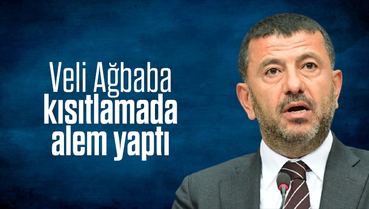 CHP'li Veli Ağbaba, sokağa çıkma yasağında alem yaptı