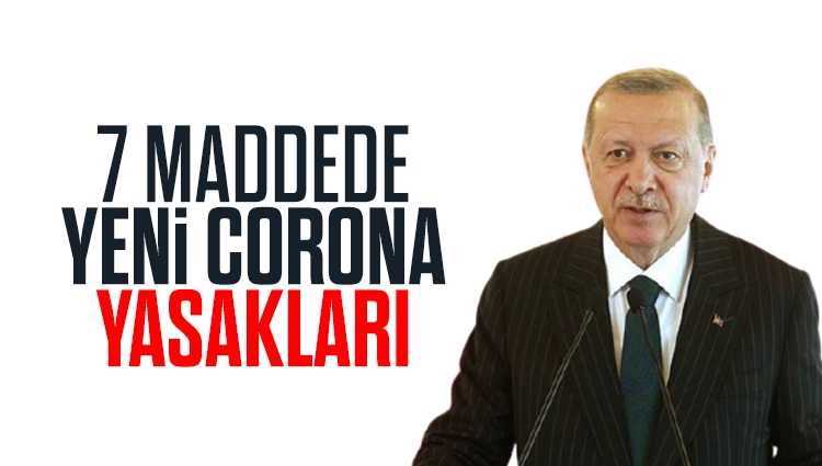 Başkan Erdoğan açıkladı. 7 maddede yeni dönem