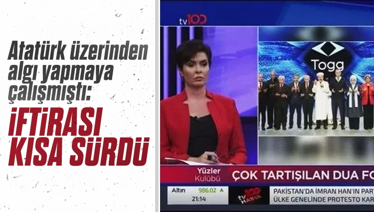 Atatürk üzerinden algı yapmaya çalışmıştı: Özlem Gürses'in iftirası kısa sürdü