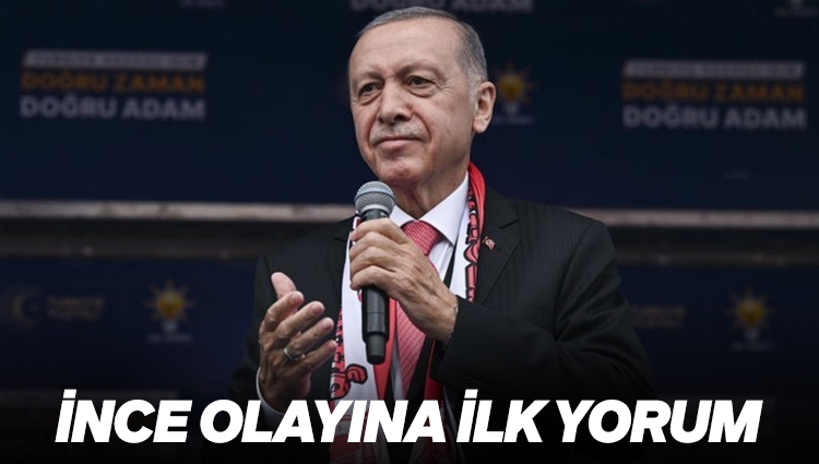Erdoğan: Adaylardan bir tanesi adaylıktan çekilmiş. Ne oldu da çekildi, bilemiyorum