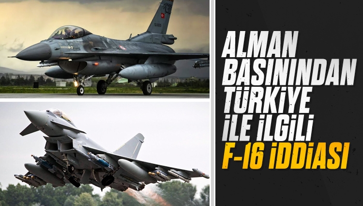 Alman basınından Türkiye ile ilgili F-16 iddiası