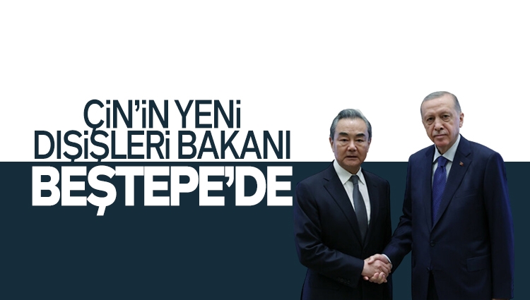 Cumhurbaşkanı Erdoğan, Çin Dışişleri Bakanı Wang Yi ile görüştü