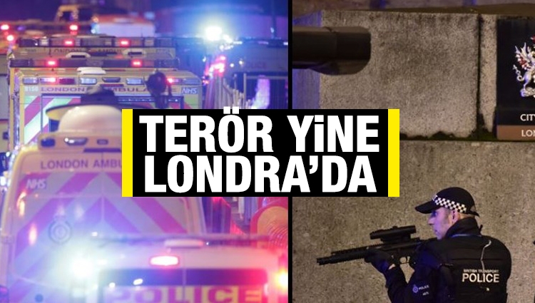Londra'da 3 ayrı terör saldırısı birden
