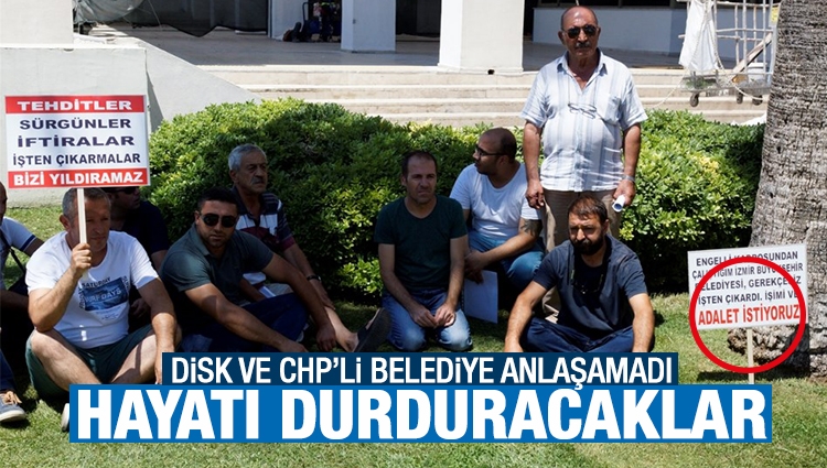 İzmir'de 'hayatı durduralım' eylemi