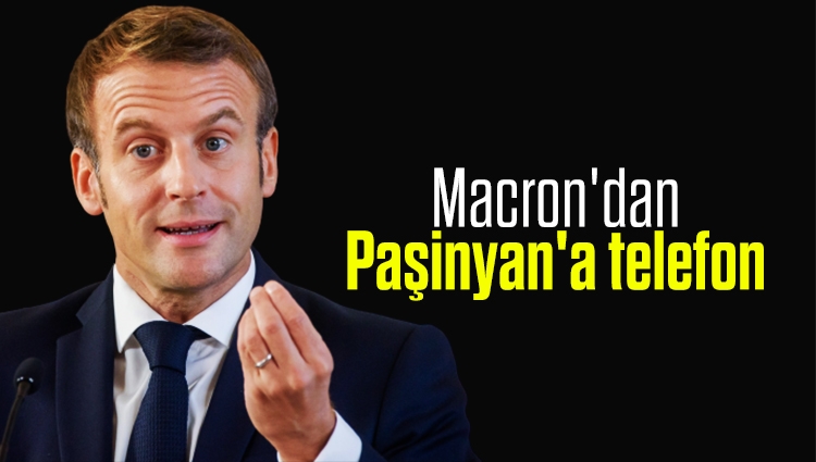 Macron'dan Paşinyan'a telefon