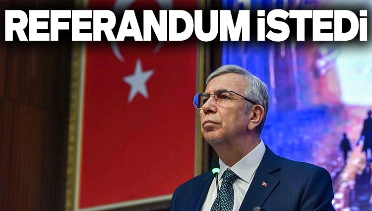Mansur Yavaş'tan PKK'nın feshiyle ilgili açıklama: Referandum istedi