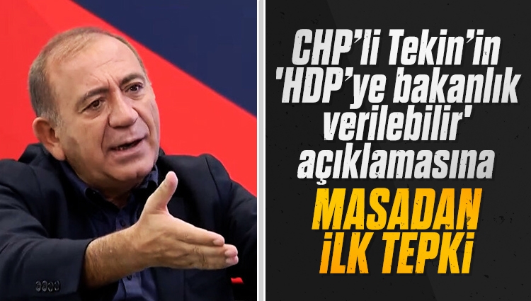 İyi Parti'den CHP'li Gürsel Tekin'in HDP açıklamalarına tepki