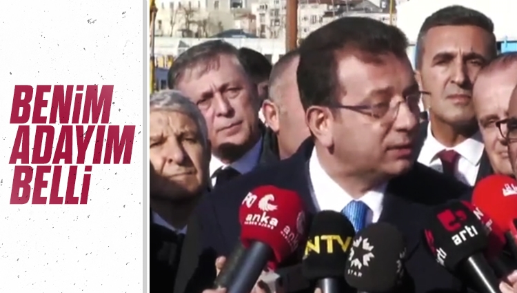Ekrem İmamoğlu: Ben CHP’liyim. Her CHP'linin adayı Kemal Kılıçdaroğlu'dur