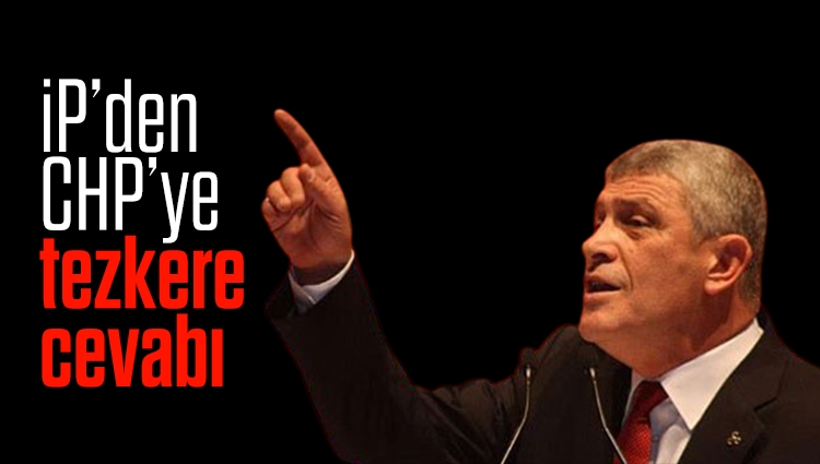 İyi Parti'den, CHP'ye tepki: Partimizi ihanetle suçlamak için akıl yoksunu olmak lazım