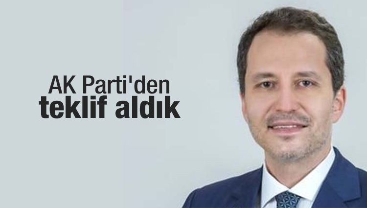 Fatih Erbakan : AK Parti'den teklif aldık