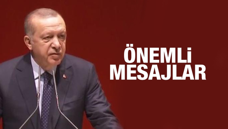 Başkan Erdoğan'dan önemli mesajlar
