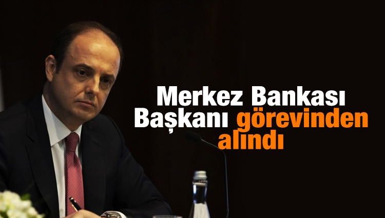 Başkan Erdoğan'ın imzasıyla yayımlandı! Merkez Bankası Başkanı görevinden alındı
