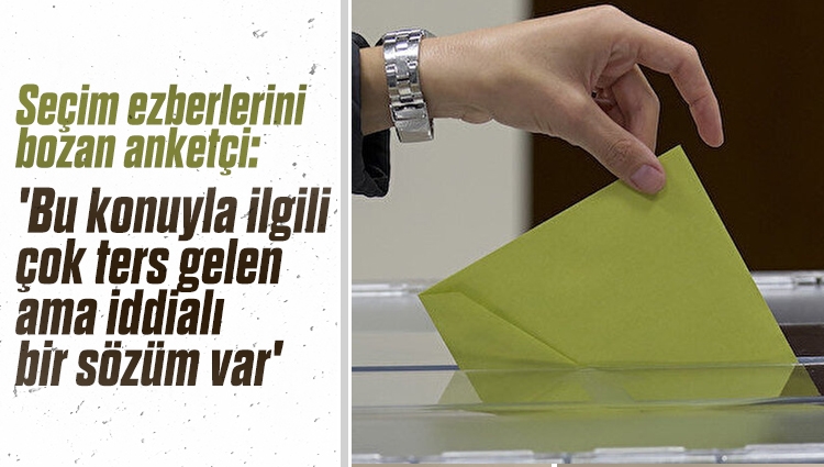 Sonar Araştırma Başkanı Hakan Bayrakçı: İster birinci turda ister ikinci turda HDP'nin destek verdiği aday kaybeder