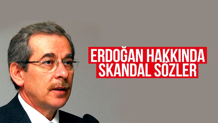 CHP sığıntısı Abdüllatif Şener haddini aştı! Cumhurbaşkanı Erdoğan hakkında skandal sözler