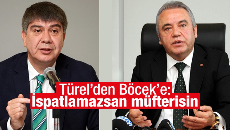 Menderes Türel'den CHP'li Böcek'in iddialarına sert yanıt