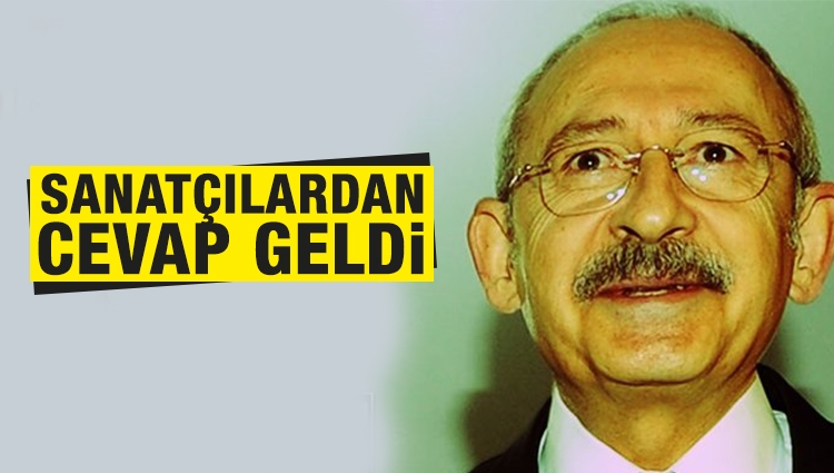 Erdoğan ile karakol ziyaret eden sanatçılardan CHP lideri Kılıçdaroğlu'na cevap 