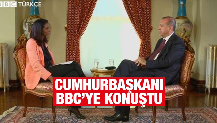 Erdoğan, BBC'ye konuştu: CHP'nin mitingine 170 bin kişi katıldı