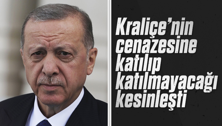 Erdoğan'ın, Kraliçe'nin 19 Eylül'deki cenaze törenine yoğun programı sebebiyle katılamayacağı belirtildi. Cenaze törenine Türkiye'yi temsilen Mevlüt Çavuşoğlu katılacak