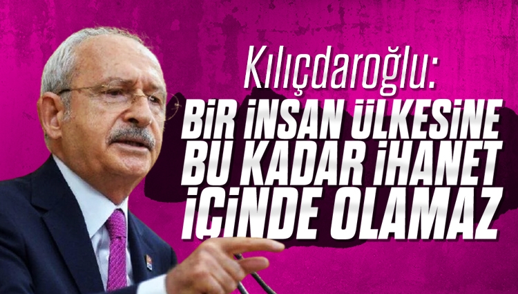 Kılıçdaroğlu: Erdoğan'ı muhatap almak bile yanlış