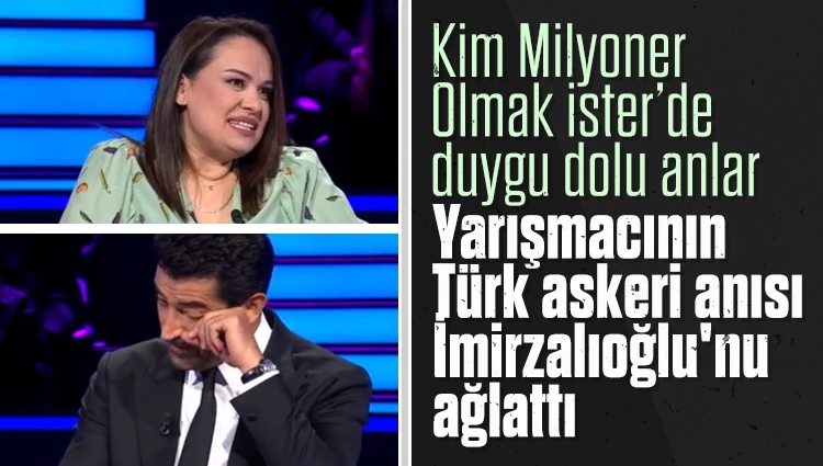 Kim Milyoner Olmak ister’de duygu dolu anlar: Yarışmacının Türk askeri anısı İmirzalıoğlu'nu ağlattı