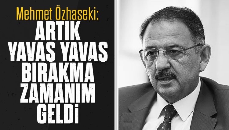 AK Partili Mehmet Özhaseki'den önemli karar: Artık yavaş yavaş siyaseti bırakma vaktim geldi