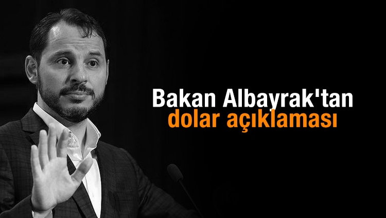 Bakan Berat Albayrak'tan son dakika dolar açıklaması