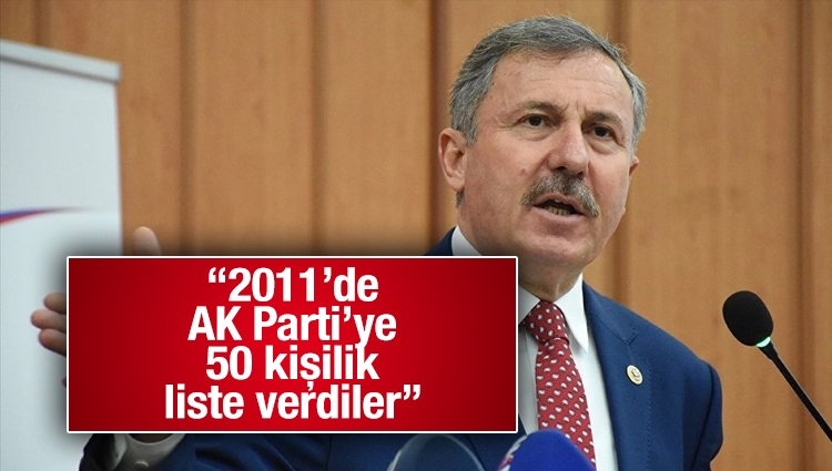 Özdağ: 2011’de AK Parti’ye 50 kişilik liste verdiler, Erdoğan sadece 3 kişiyi listeye aldı