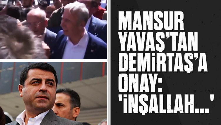 Mansur Yavaş'tan Selahattin Demirtaş'a onay: 'İnşallah...'