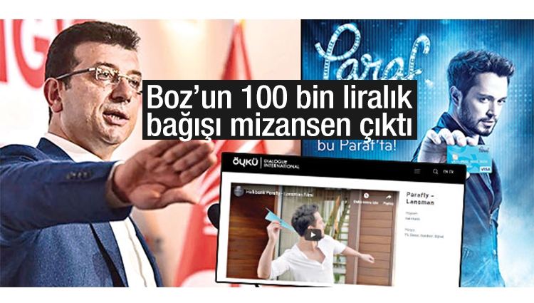 Gezi’deki İş Bankası kıyağı bu kez Halkbank’a sıçradı! Boz’un 100 bin liralık bağışı mizansen çıktı