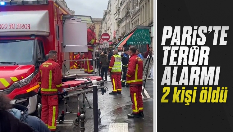 Paris'te silahlı saldırı: 2 kişi hayatını kaybederken 4 kişi de yaralandı