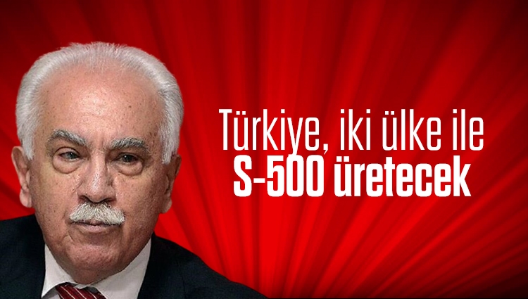 Doğu Perinçek: Türkiye, iki ülke ile S-500 üretecek