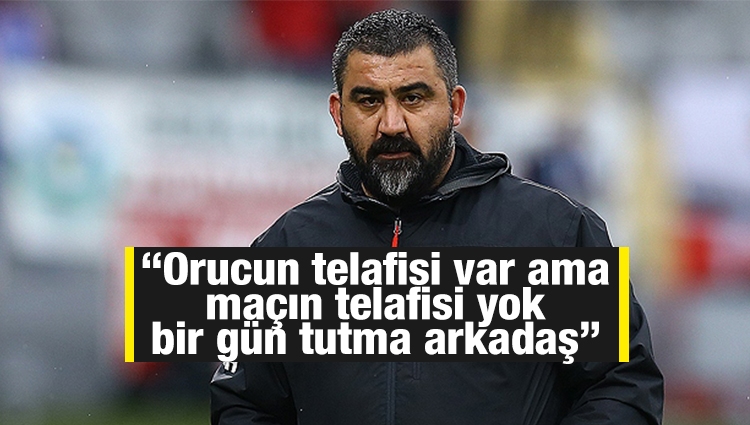 Adana Demirspor Teknik Direktörü Özat'tan açıklamalar