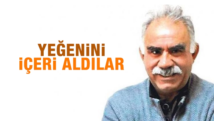 Öcalan'ın yeğeni gözaltına alındı 