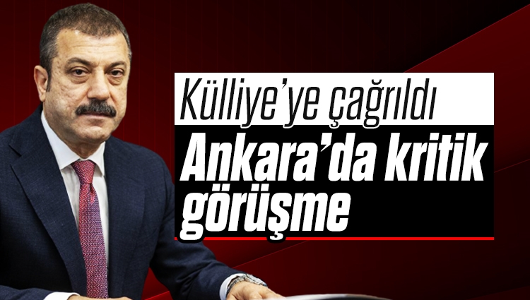 Cumhurbaşkanı Erdoğan, Şahap Kavcıoğlu ile görüştü