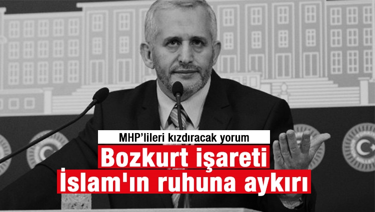 AK Partili eski vekil: Bozkurt işareti İslam'ın ruhuna aykırı 