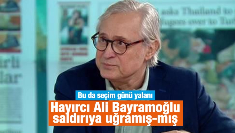 Ali Bayramoğlu'na saldırı iddiası