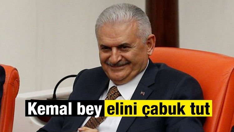 Başbakan'dan Kılıçdaroğlu'na tavsiye: Elini çabuk tut
